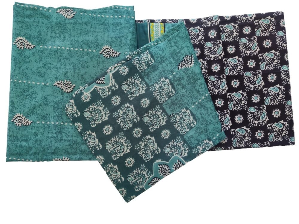 Latest Design Unstitched Cotton Patiala Dress Material for Women - Image 10