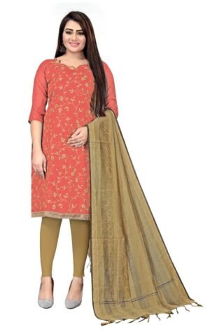 Embroidered Dress Material for Women