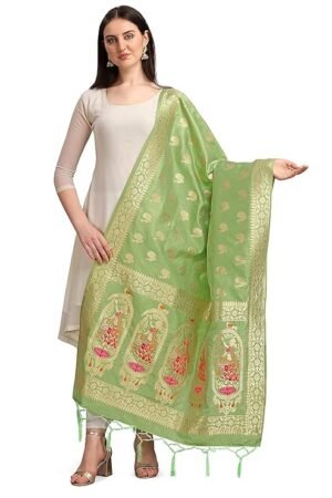 Pista Green Dupatta