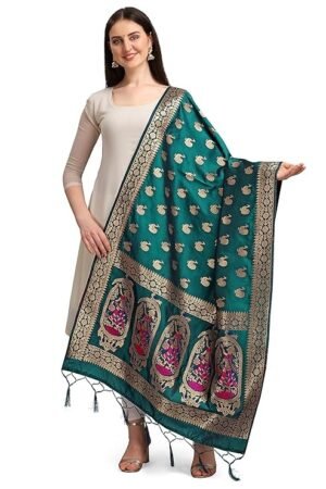 Rama Color Dupatta