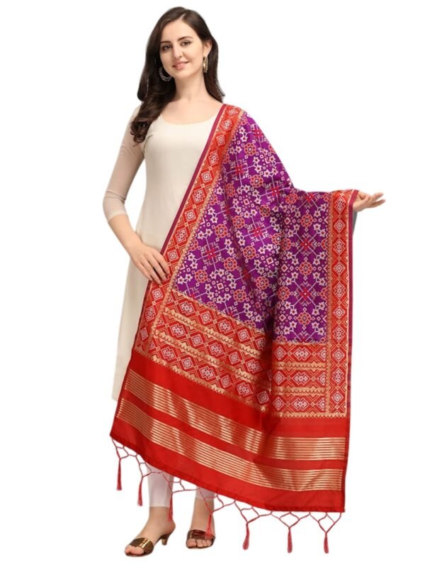Purple Patola Dupatta