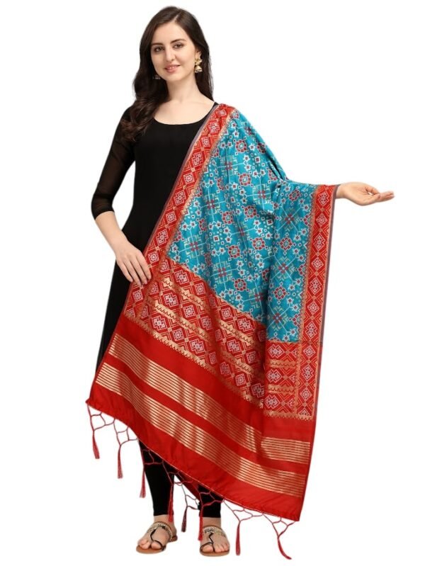 Firozi Bandhani Dupatta