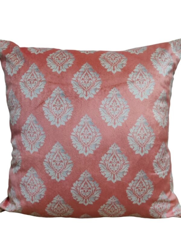 Peach Velvet Cushion cover