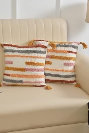 multi color cushion cover