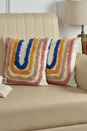 rainbow cushion cover