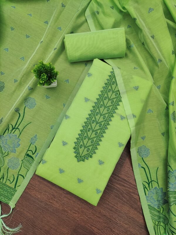 parrot green salwar suit