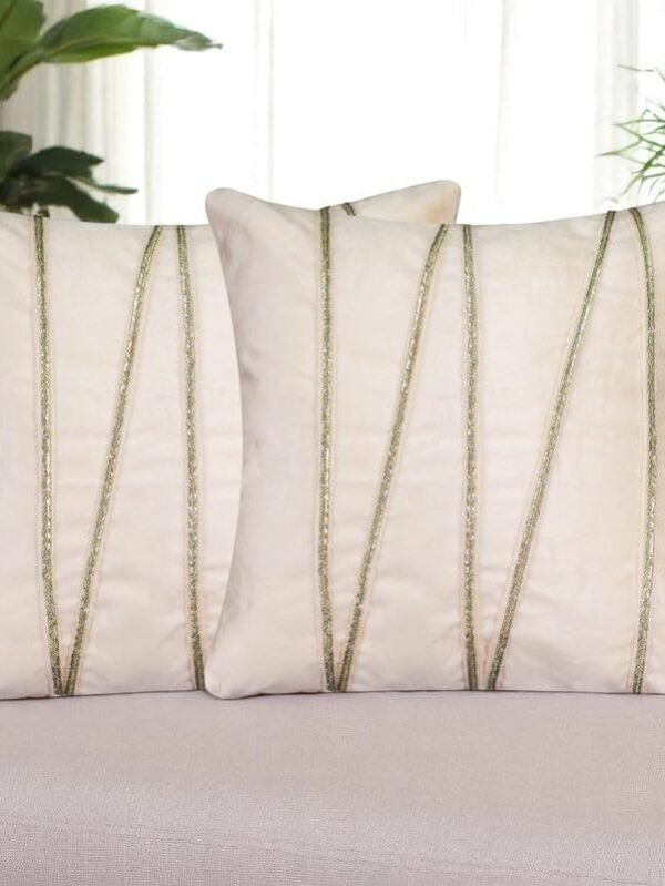 ivory cushion covers