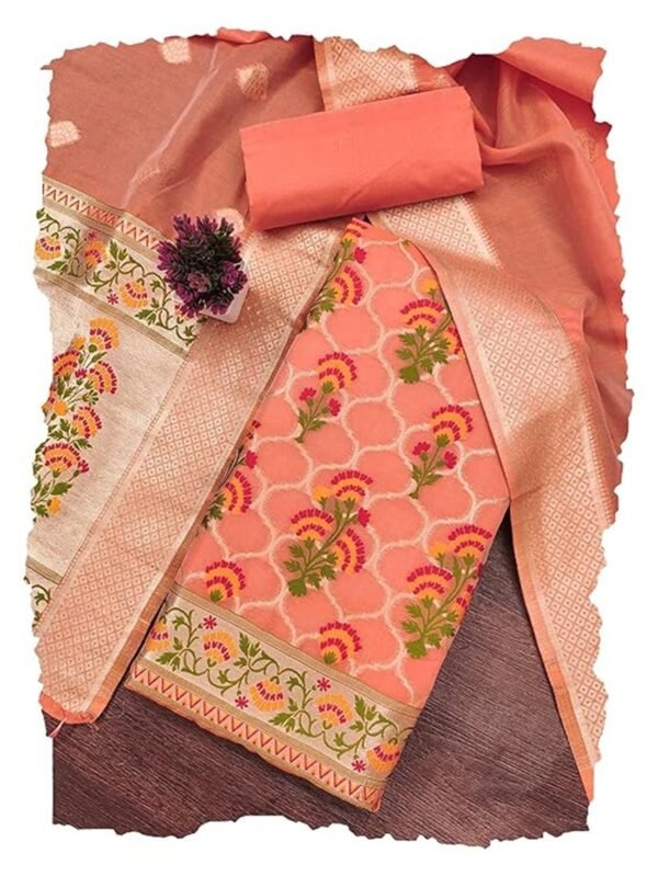 peach salwar suit