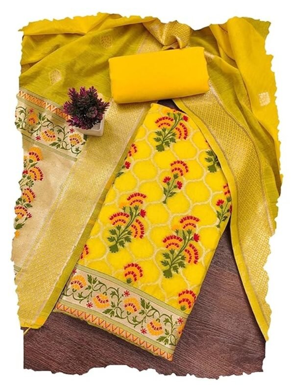 Yellow Dress Material