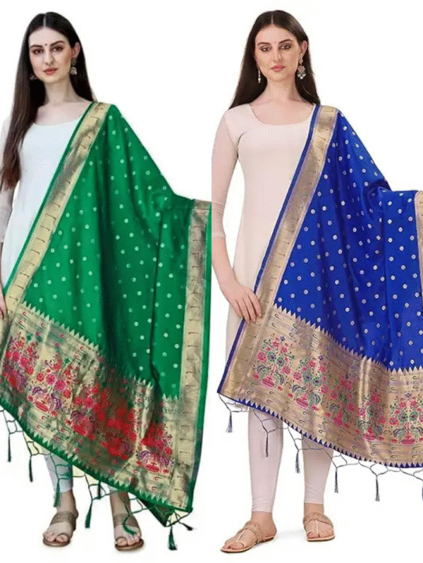 Parrot Green-royal blue combo