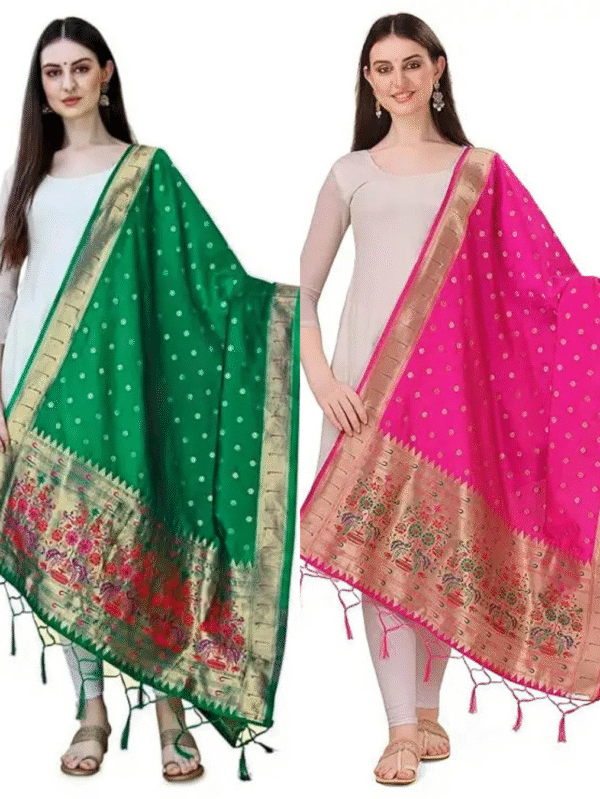 Elegant Parrot Green-Pink