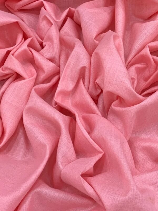 Baby Pink Cotton Fabric 2