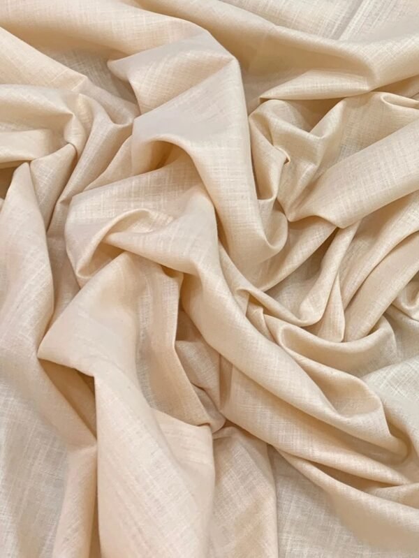 Cream Cotton Fabric