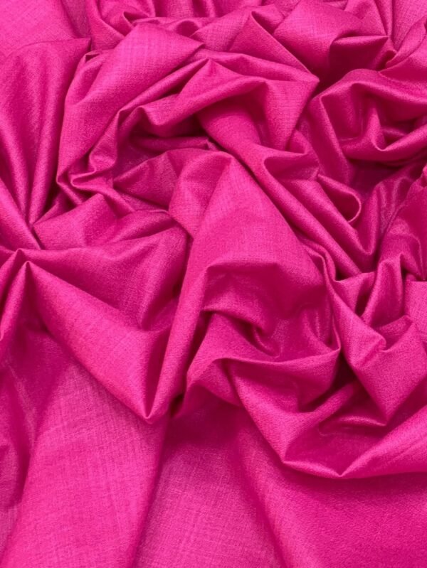Dark Pink Plain Cottoon Fabric