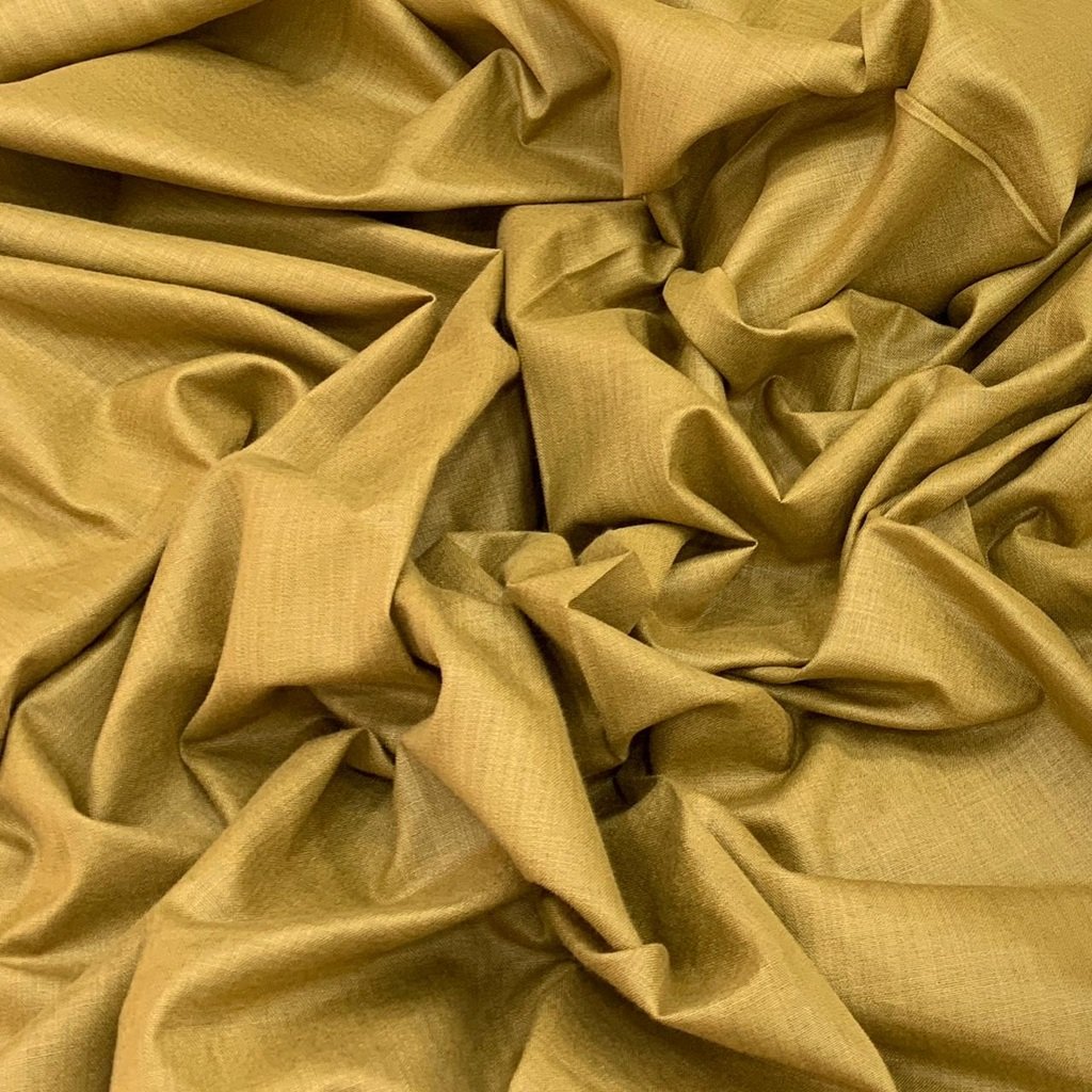 dark yellow cotton fabric