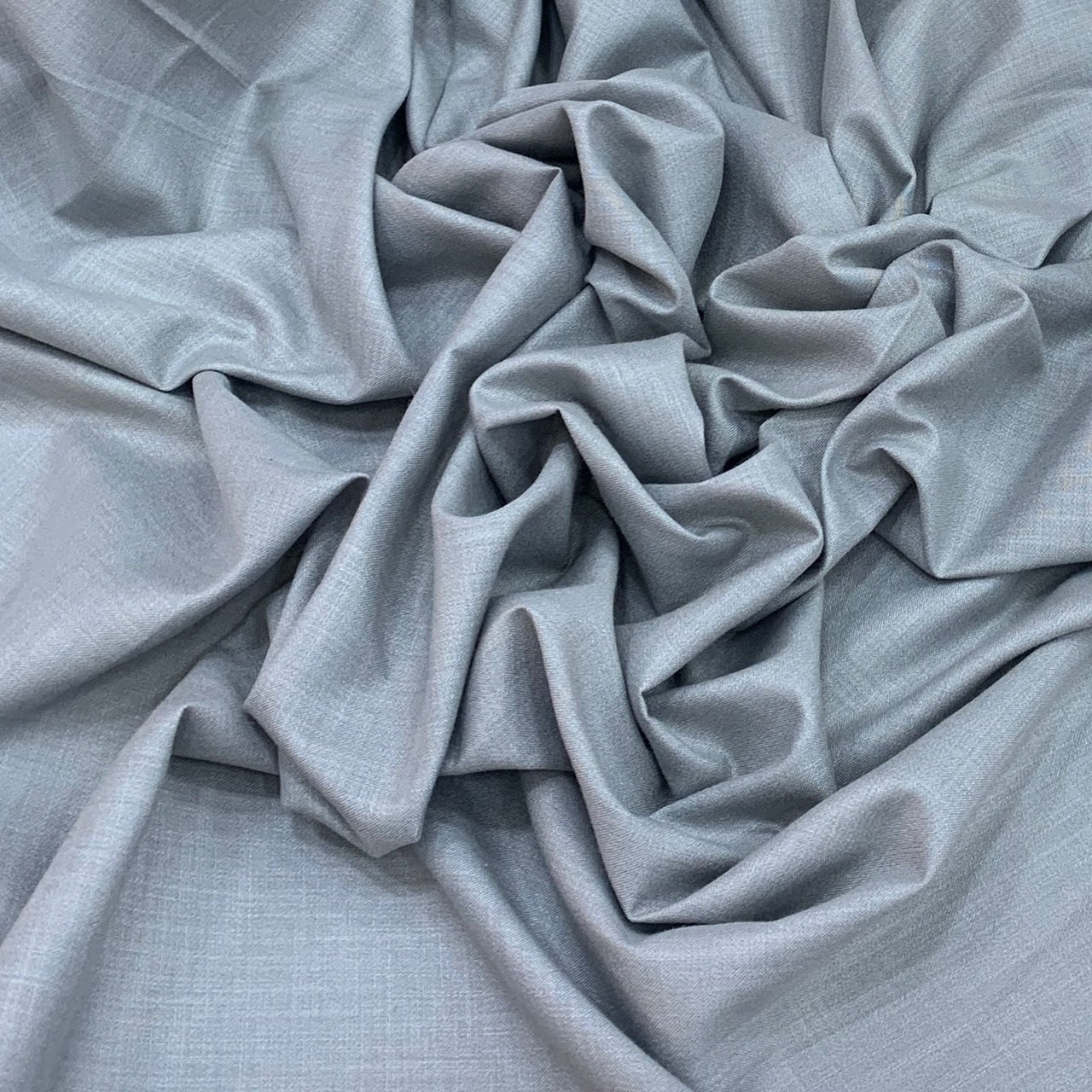 Gray Cotton Mutka Fabric