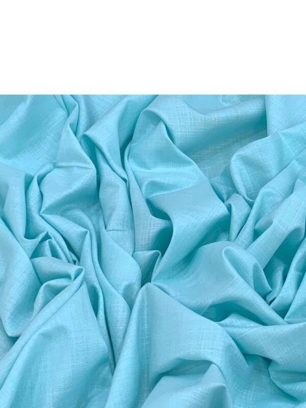 Light Blue Cotton Fabric for garments