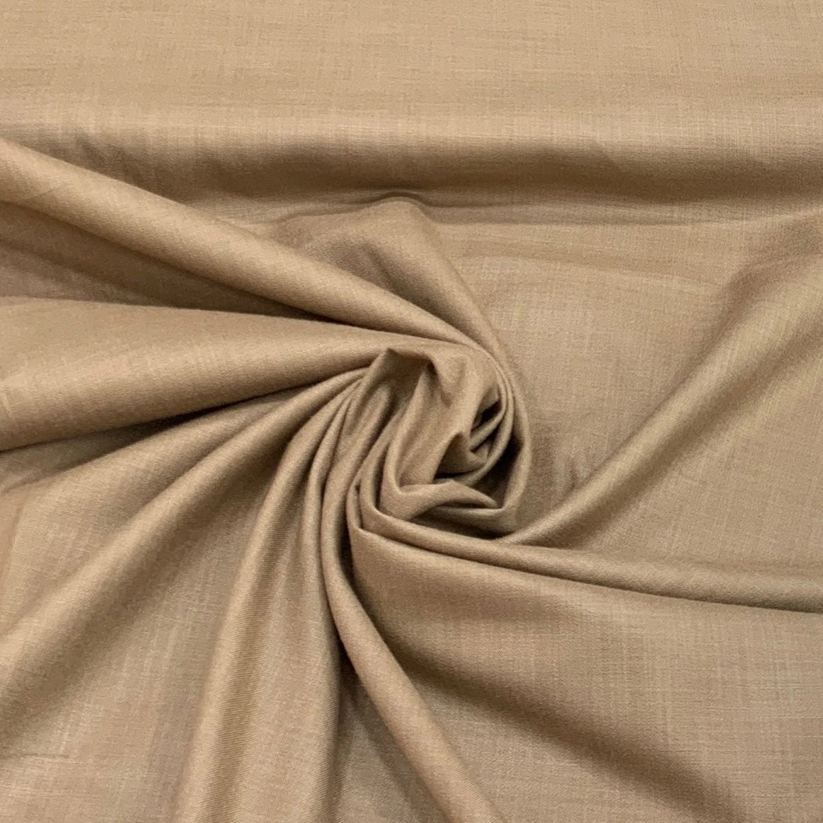 Light Brown Cotton Mutka Fabric