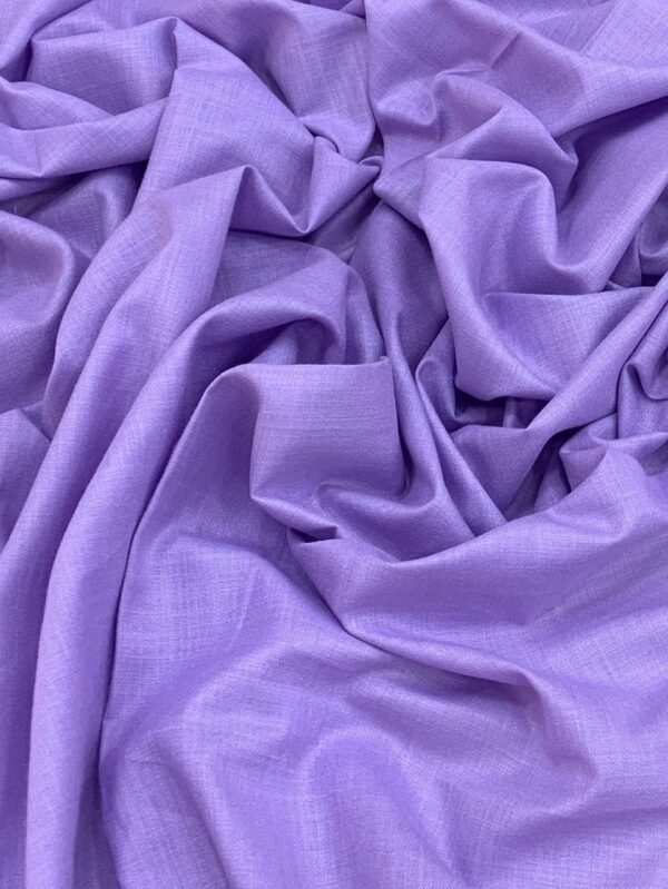 Lilac Purple Cotton Mutka Fabric