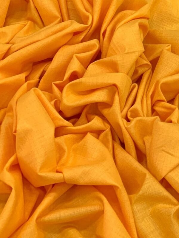mango yellow cotton fabric