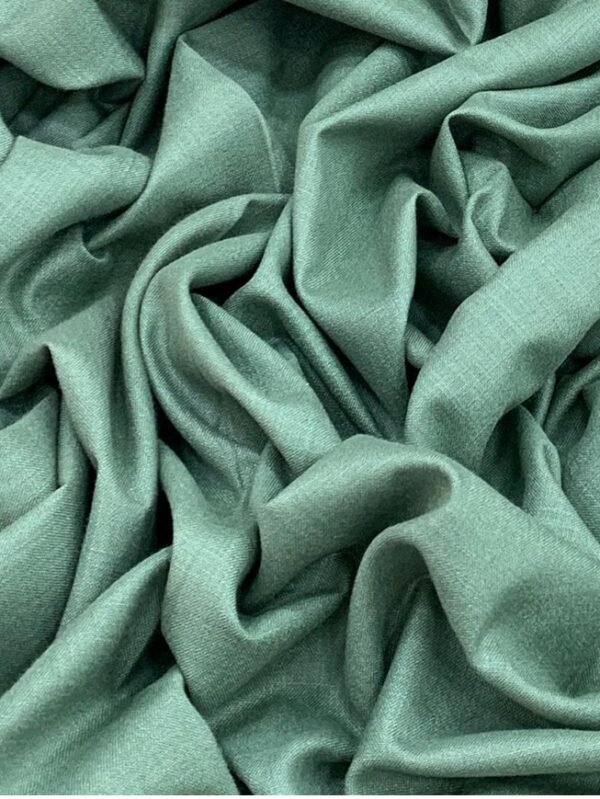 Pastal Green Cotton Mutka Fabric
