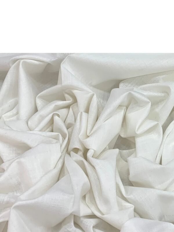 off white matka fabric